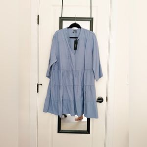 Tiered mini dress